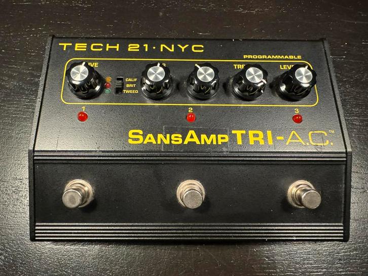 Tech 21 Sansamp TRi-AC analoog te koop / ruil, Muziek en Instrumenten, Effecten, Gebruikt, Ophalen of Verzenden