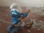 Smurf met bezem en emmer, Verzamelen, Ophalen, Zo goed als nieuw, Overige Smurfen, Poppetje, Figuurtje of Knuffel