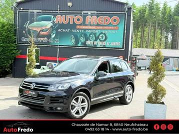 Volkswagen Touareg 3.0 CR TDi V6 * R-line * Toit pano * Etat beschikbaar voor biedingen