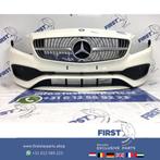 W176 AMG VOORBUMPER FACELIFT WIT Mercedes A Klasse 2018 comp, Gebruikt, Ophalen of Verzenden, Bumper, Mercedes-Benz