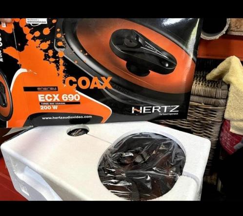 Hertz ECX 690 luidsprekers 3-weg coaxiale speaker- auto e.a., Auto diversen, Autospeakers, Nieuw, Ophalen