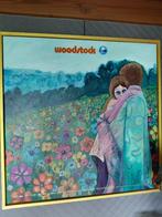 Schilderij Olieverf op doek " Woodstock ", Verzenden