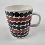 Marimekko Siirtolapuutarha Räsymatto mok 2,5 dl bruin zwart, Ophalen