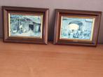 Te koop 2 schilderijen ( reproductie ), Antiek en Kunst, Ophalen of Verzenden