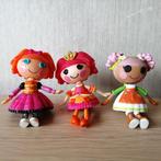 3 mini poppen lalaloopsy  (7 cm), Enlèvement ou Envoi, Comme neuf