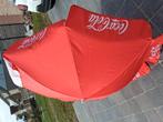 Coca cola parasol,2 stuks,zonder voet,nieuw,25 pee stuk, Ophalen, Nieuw