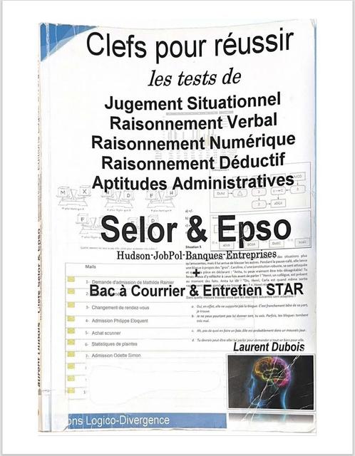 Livre Clefs pour réussir - Selor & Epso (PDF), Livres, E-books, Autres sujets/thèmes