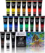 Artecho Acrylverf | 18 kleuren | 36 ml | Nieuw, Hobby en Vrije tijd, -, Verzenden, -, Artecho