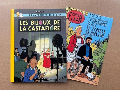 Les bijoux de la Castafiore - Hergé + Paris Flash Fac-similé, Livres, BD, Enlèvement ou Envoi