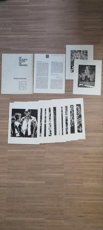 De bladen voor de grafiek: Frans Masereel   beschikbaar voor biedingen
