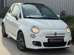 Fiat 500C•S sport•2015•1ste eigenaar•Volledige serviceboek, Auto's, Testrit aan huis, 4 cilinders, Leder en Stof, Wit