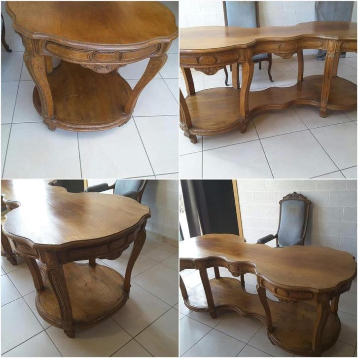 Table d'apparat en chêne, Maison & Meubles, Tables | Tables d'appoint, Comme neuf, Autres formes, 60 cm ou plus, 75 cm ou plus