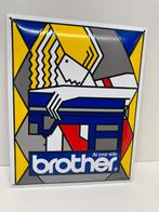 Brother emaille bord, Enlèvement ou Envoi, Panneau publicitaire