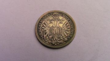 Oostenrijk - 10 Kreuzer 1872 beschikbaar voor biedingen