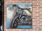 Metalen schilderij breedte 80 cm, hoogte 80 cm, Huis en Inrichting, Ophalen, Nieuw