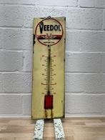 Veedol motor oil emaille thermometer 1954, Verzamelen, Merken en Reclamevoorwerpen, Ophalen of Verzenden