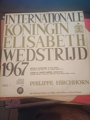 Internationale Koningin Elisabeth Wedstrijd 1967 beschikbaar voor biedingen