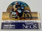 Neos sigaren - 6e Paris Dakar rally - stickers, Verzamelen, Stickers, Nieuw, Sport