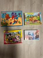 4 puzzels, Kinderen en Baby's, Ophalen of Verzenden, Gebruikt, 2 tot 4 jaar