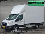 Ford Transit 130pk Laadklep Zijdeur Bakwagen Airco Cruise Ca, Stof, Euro 6, 4 cilinders, Wit