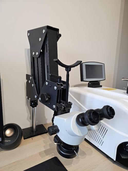 Vevor Microscoop voor goudsmid steenzetter horlogemaker, Audio, Tv en Foto, Optische apparatuur | Microscopen, Zo goed als nieuw