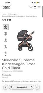 Kinderwagen sleeworld, Kinderen en Baby's, Nieuw, Combiwagen, Verstelbare duwstang, Ophalen