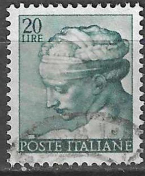 Italie 1961 - Yvert 830 - Werken van Michelangelo (ST), Postzegels en Munten, Postzegels | Europa | Italië, Gestempeld, Verzenden