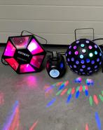 Lot van 3 lichteffecten LED JB Systems - SX Lighting, Muziek en Instrumenten, Licht en Laser, Ophalen of Verzenden, Gebruikt, Licht