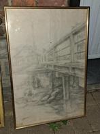 Dessin signe anto carte, Antiek en Kunst, Ophalen of Verzenden