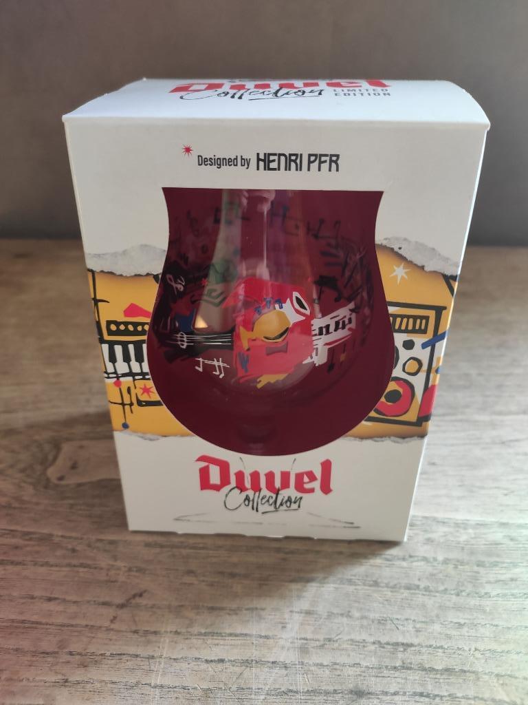 Duvel collector glas 2023 ' Henri PFR ', nieuw,, Ophalen, Nieuw, Glas of Glazen, Duvel