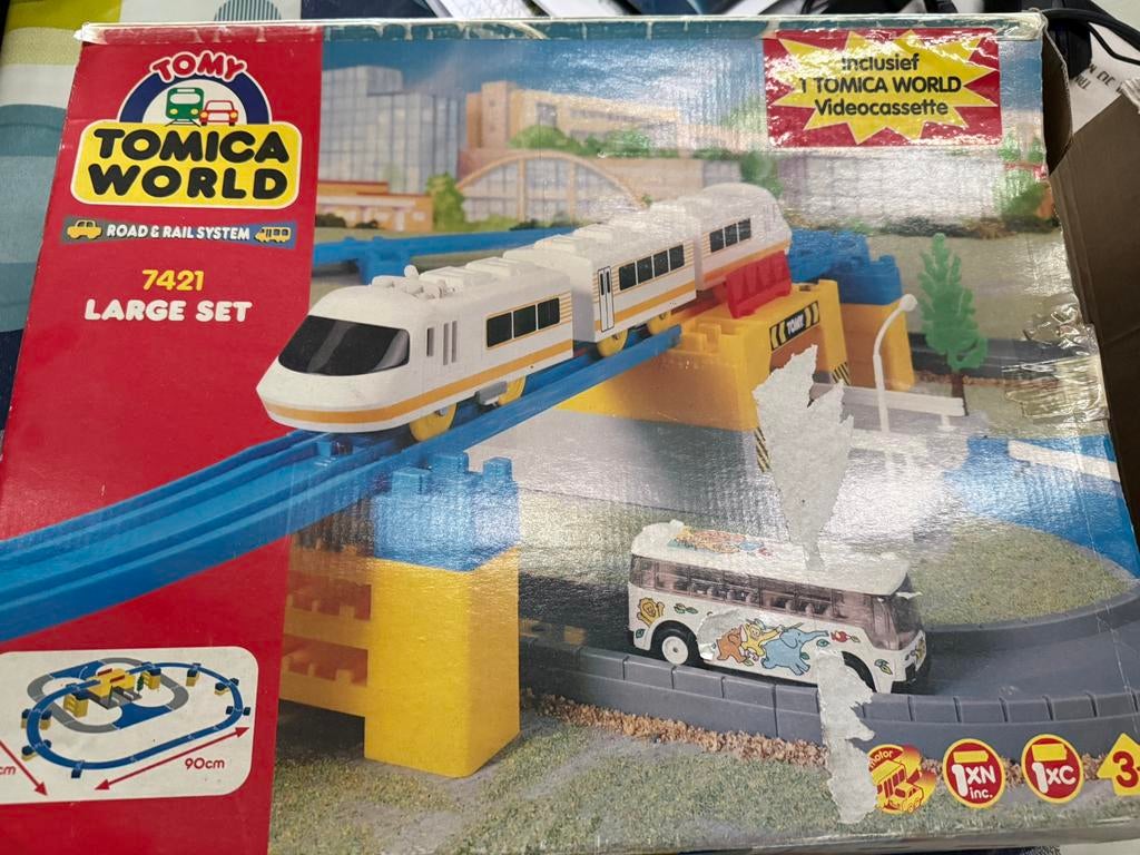 Trein Tomica 7421 large set, Enfants & Bébés, Jouets | Thomas le petit Train, Enlèvement ou Envoi, Utilisé