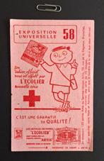 Expo 58 Reclame buvard met Artis punten, Ophalen of Verzenden