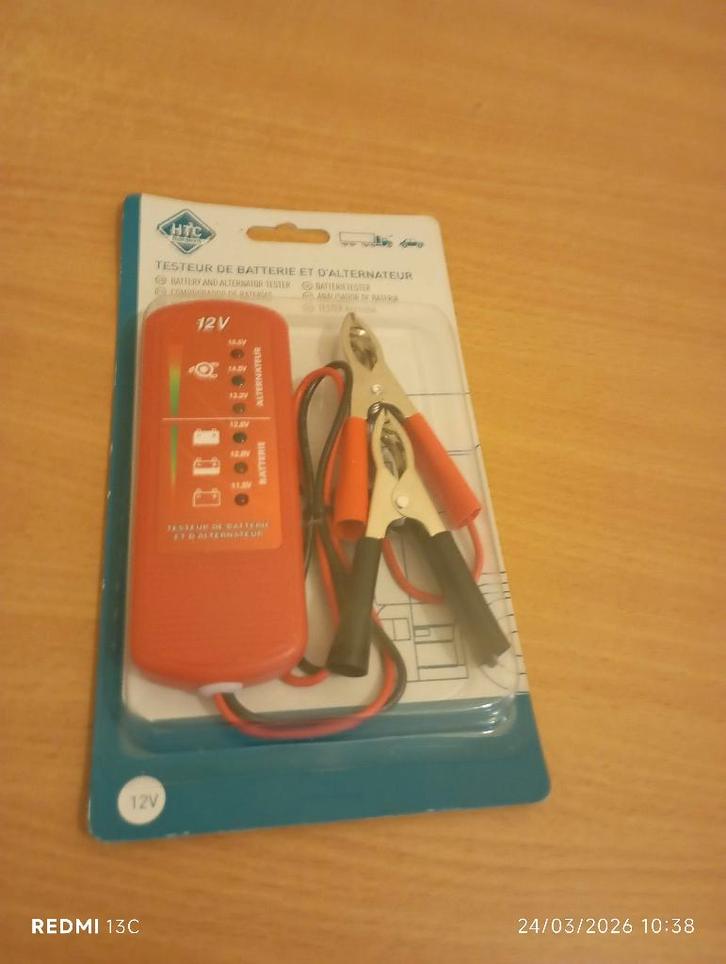 Testeur de batterie et d’alternateur, Autos : Pièces & Accessoires, Batteries & Accessoires, Neuf, Envoi