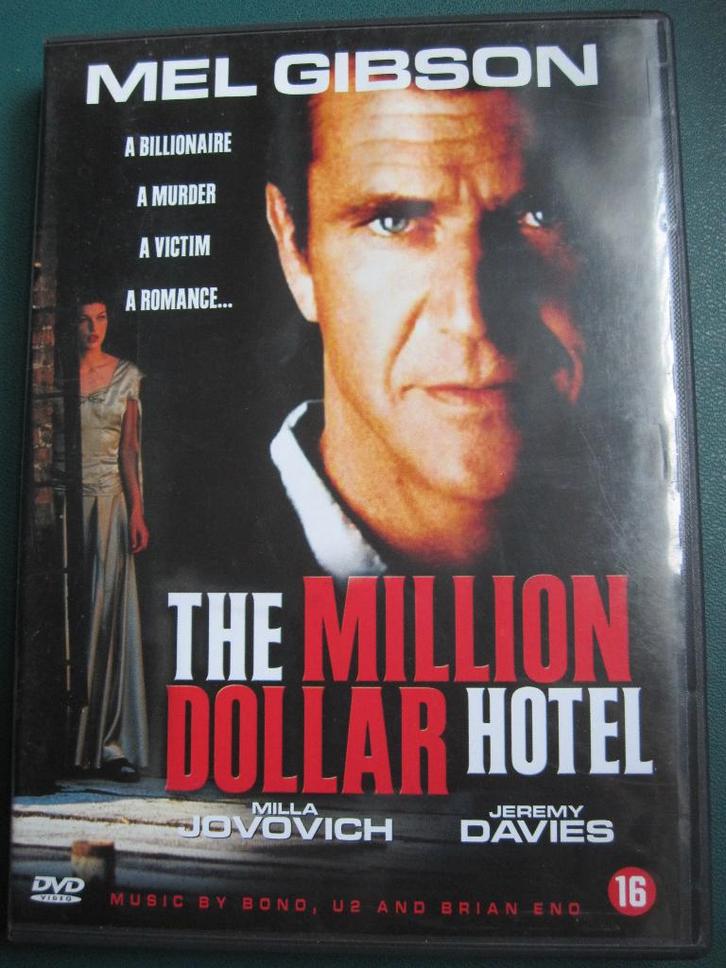 The Million Dollar Hotel (1999), Cd's en Dvd's, Dvd's | Thrillers en Misdaad, Zo goed als nieuw, Actiethriller, Vanaf 16 jaar