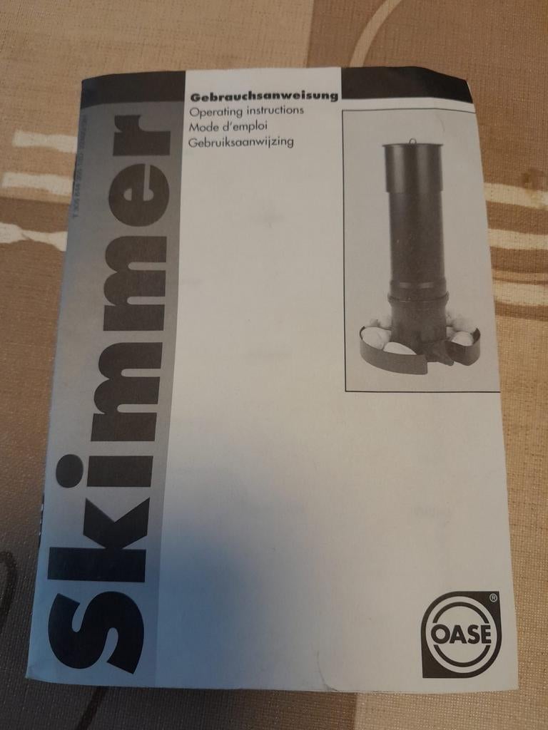 Oase Skimmer, Ophalen