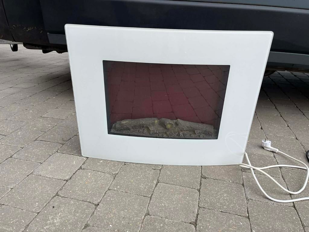 Elektrisch vuurtje., Ophalen