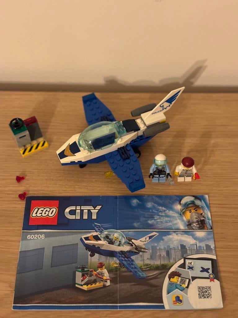 Lego city Sky Police Jet Patrol 60206, City, Lego, Ophalen of Verzenden, Zo goed als nieuw