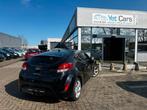 Hyundai veloster keuring verkoop en garantie, Auto's, Zwart, 4 cilinders, 1600 cc, Leder en Stof