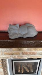 Grijze poes decoratie, Ophalen, Zo goed als nieuw