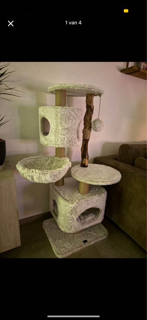 Krabpaal 2m45 als nieuw, Enlèvement, Comme neuf, Griffoir