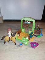 Lucky en Spirit paardenbox - Playmobil, Kinderen en Baby's, Speelgoed | Playmobil, Ophalen, Zo goed als nieuw, Complete set