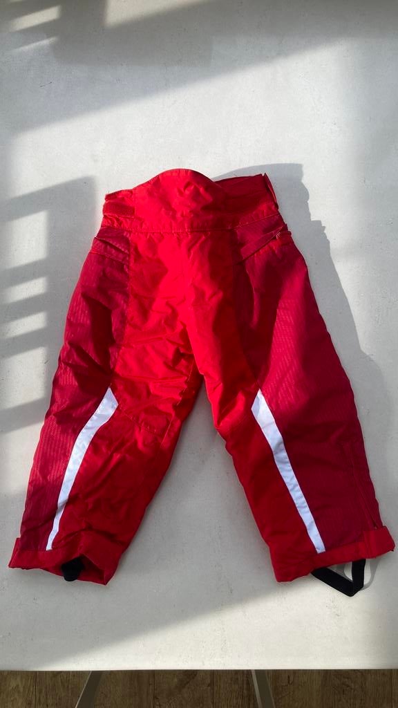 Skibroek., Ophalen of Verzenden, Gedragen, Rood