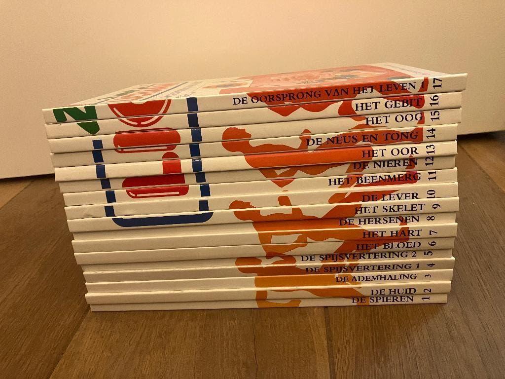 LOT - Zo werkt je lichaam - 17 stuks, Enlèvement ou Envoi, Utilisé, Non-fiction