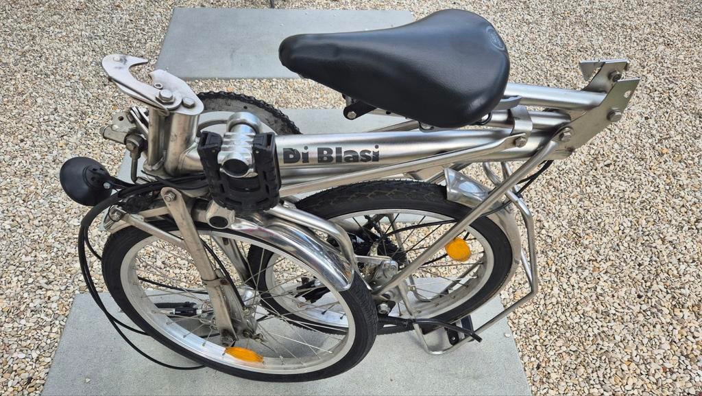 RVS Di Blasi vouwfiets, Fietsen en Brommers, Fietsen | Vouwfietsen, Ophalen, Versnellingen