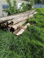 Oude eiken balken, Ophalen, Balken