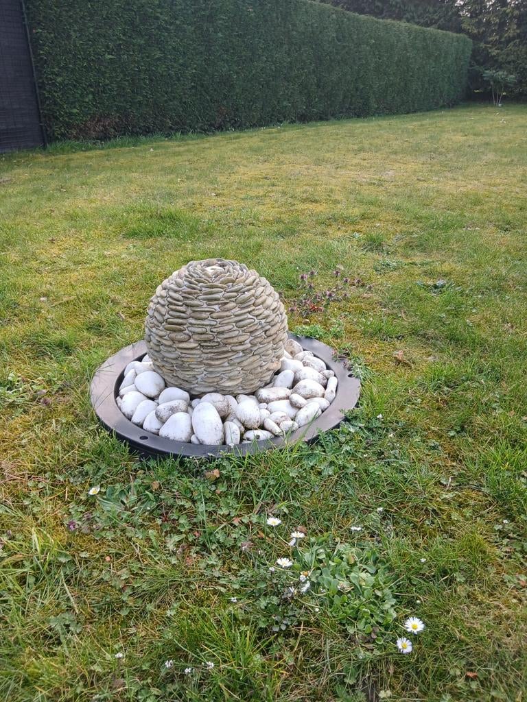 Fontein met waterbak, Ophalen