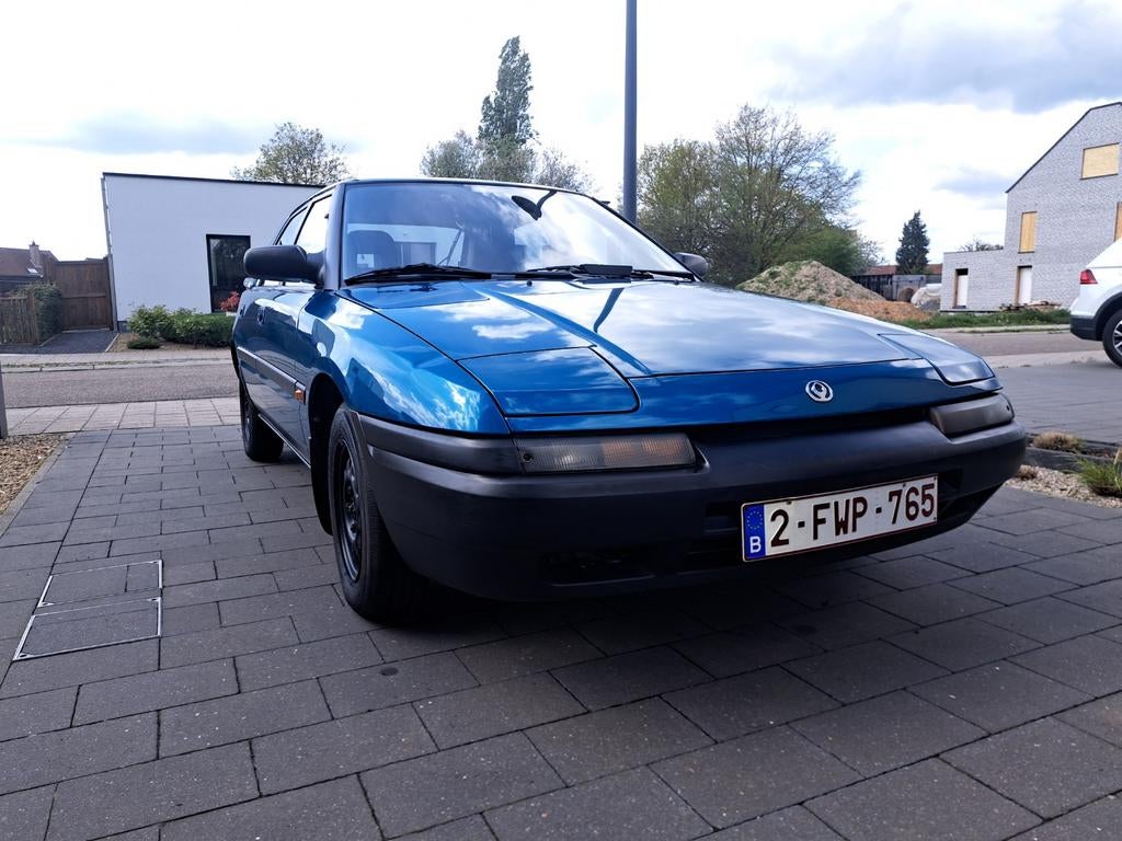 Mazda 323 f bg, Auto's, Mazda, Particulier, Benzine, Euro 1, Coupé, 5 deurs, Handgeschakeld, Groen, Zwart, Stof, Voorwielaandrijving