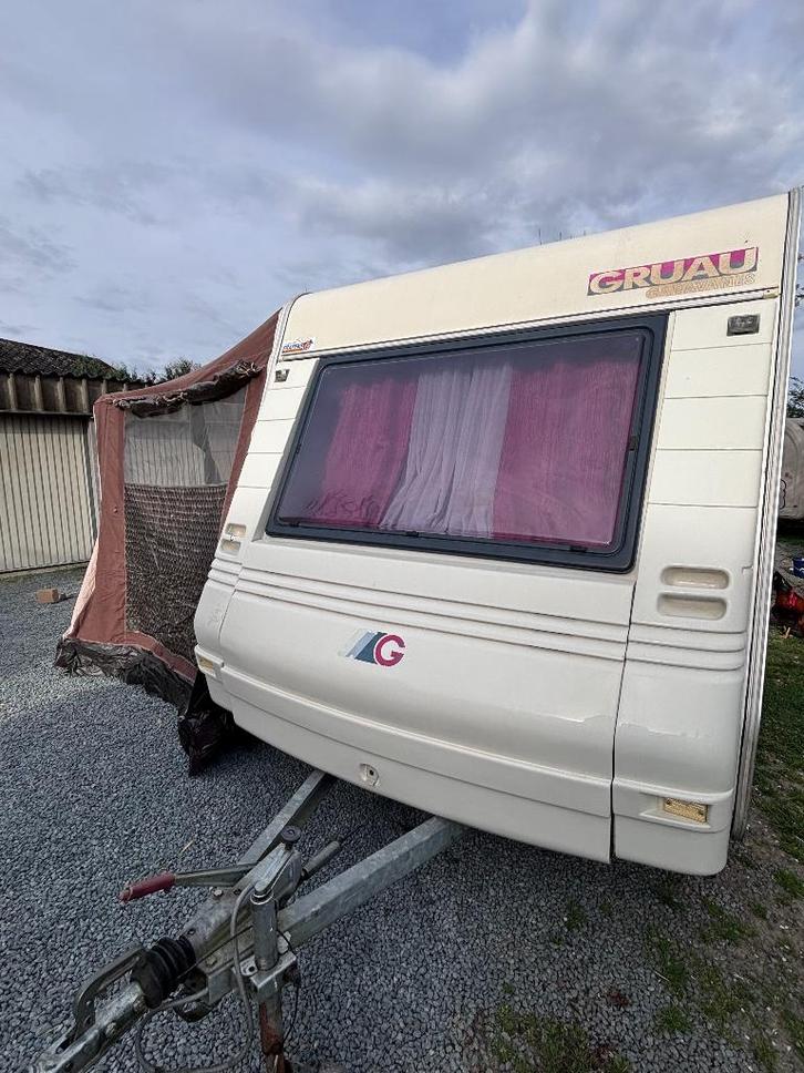 Caravane de -750kg, Caravanes & Camping, Caravanes, Particulier, jusqu'à 4, 500 - 750 kg, Siège standard, Autres marques, 2 lits séparés