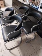 chaises de salle à manger, Maison & Meubles, Chaises, Enlèvement, Utilisé, Métal, Quatre