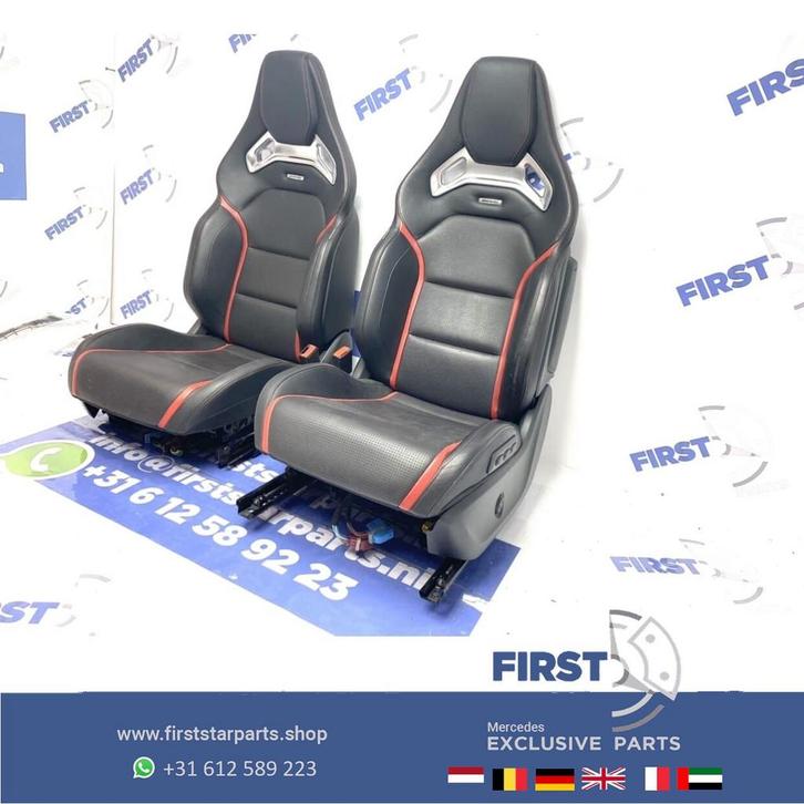 W176 A W117 CLA W156 GLA 45 AMG Interieur A45 Stoelen Leer, Auto-onderdelen, Interieur en Bekleding, Mercedes-Benz, Gebruikt, Ophalen of Verzenden